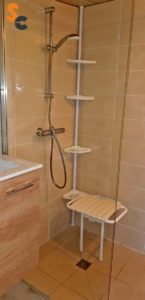 Douche PMR personne mobilite reduite