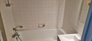 baignoire ancienne avant renovation