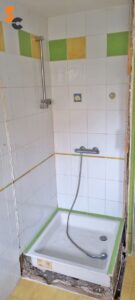 douche blanche